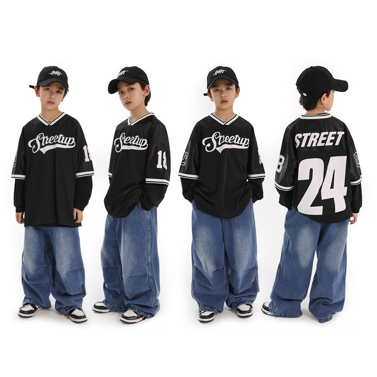 儿童街舞潮服套装男童嘻哈美式网眼球服少儿hiphop街舞童装演出服,童装/婴儿装/亲子装,儿童演出服,淘宝优惠券,粉丝福利购,淘宝优惠卷