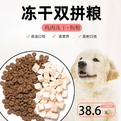 成犬冻干鸡肉双拼柯基通用型幼犬