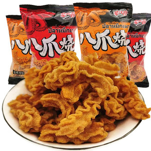 辈儿香八爪烧网红零食袋装 酥脆比萨卷麻辣怀旧膨化办公室休闲小吃