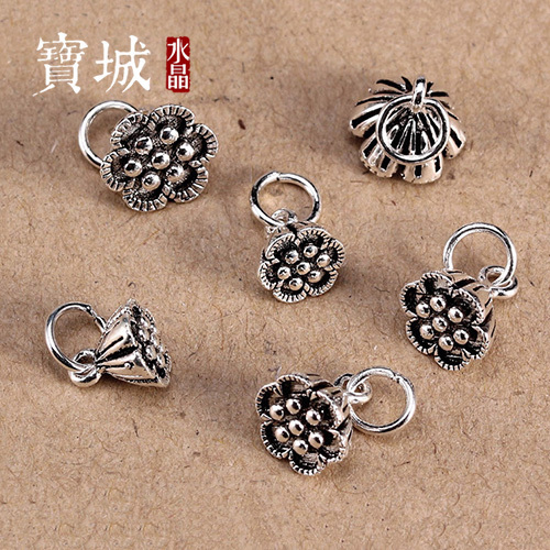 纯银挂件diy银饰品【支持鉴定】