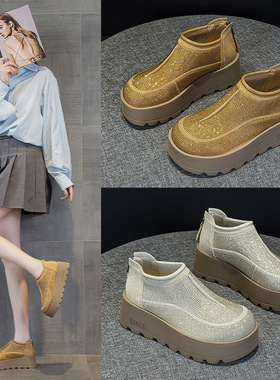 2025春夏新款爆款洞洞凉鞋透气厚底增高百搭镂空休闲鞋女202516-1