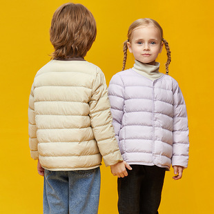 平湖2025新款儿童轻薄羽绒服内胆内穿男童女童冬季学生羽绒内胆