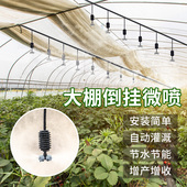 大棚吊挂倒挂以色列喷头微喷雾化系统自动喷淋养殖温室种菜灌溉