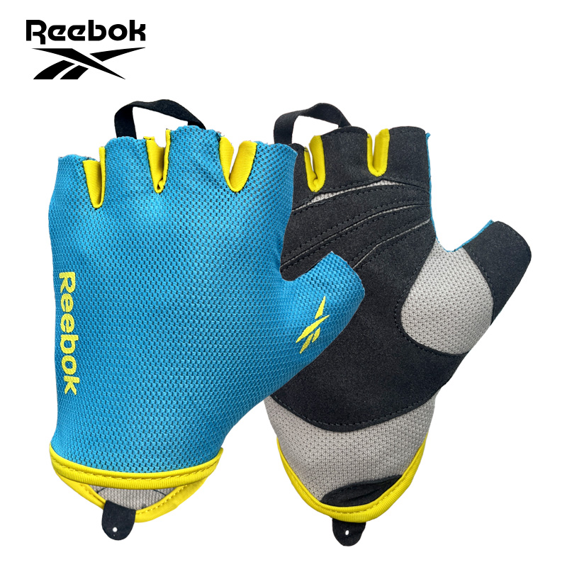 Reebok锐步健身手套女轻薄防滑运动防起茧骑行器械训练单杠撸铁