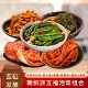 延边朝鲜族五福泡菜正宗韩式 组合 辣白菜萝卜条拌香葱下饭 包邮