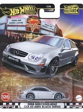 风火轮GJT68(126号奔驰花园大道文化系列铁底胶胎合金车模