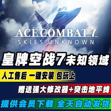 皇牌空战7未知领域 送突击地平线 中文 PC电脑游戏 送修改器+存档