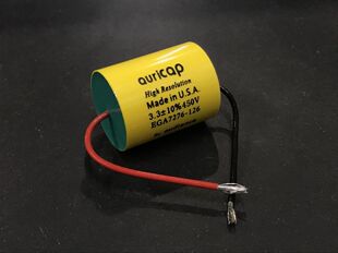 美国原装 欧丽发烧电容 3.3UF 450V auricap