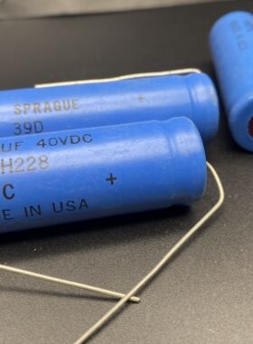 美国SPRAGUE 39D   红头思碧电解 1500UF40V 1000UF