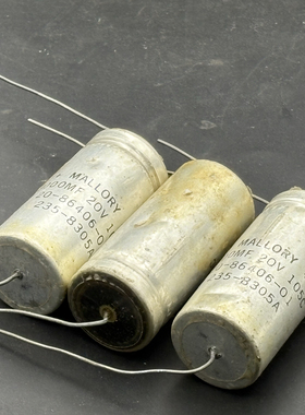 美国MALLORY魔利电解8000UF 20V