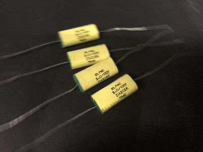 原装德国ELPAC 补品 2 UF 100V 磨机升级 发烧级音响耦合电容