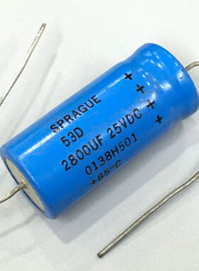 美国SP轴向（53D系列）2800UF25V摩机一流 体积20X42