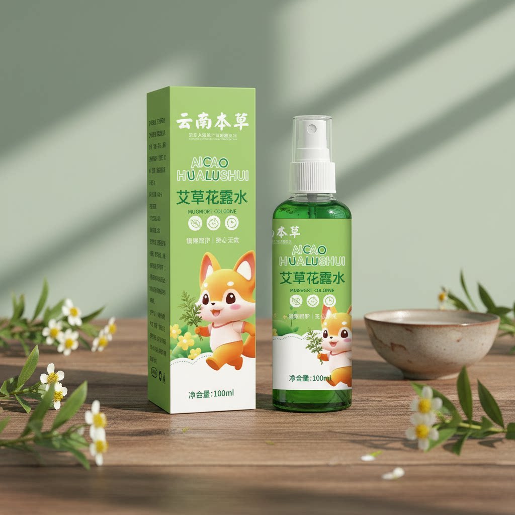 云南本草驱蚊液喷雾儿童专用花露花露水