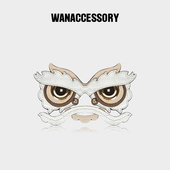 WANACCESSORY万蔻2024电商款 猫头鹰换脸包配饰面具眼睛原创设计