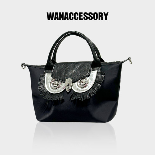 WANACCESSORY万蔻FACE ON/OFF系列超轻尼龙托特斜挎背包 原创设计
