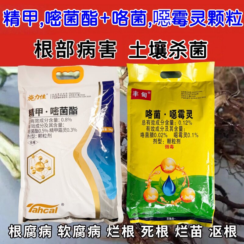 精甲嘧菌酯颗粒咯菌恶霉灵颗粒