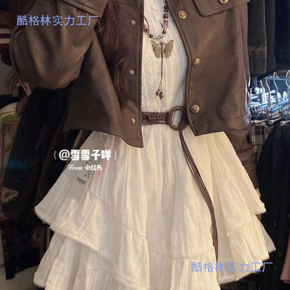 美式经典复古机车棕色百