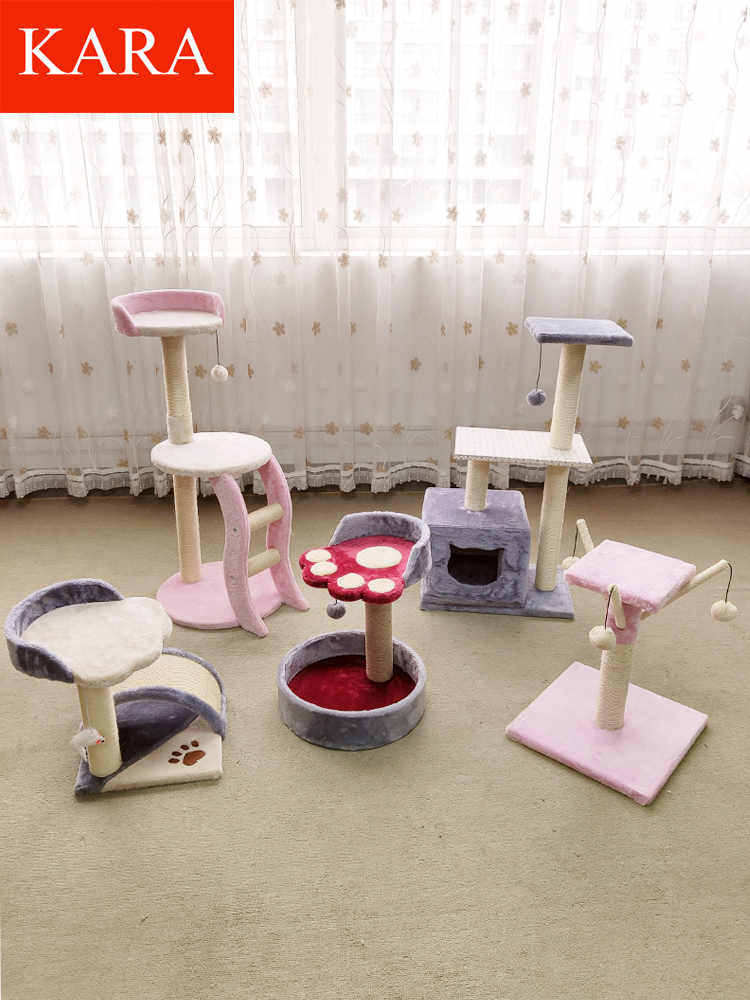 猫爬架猫架子猫窝猫树一体猫抓板带猫窝别墅剑麻猫抓柱猫咪玩具|ruв категории животное/Животное питание и принадлежностей, кошка/собака игрушка, кошка на раме - от Buy2taobao.com для оказания профессиональной услуги покупки агента Taobao