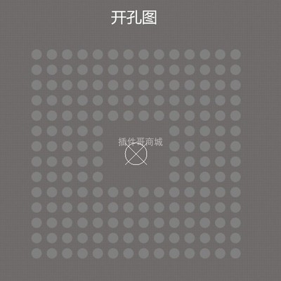 LPC3130FET180植球钢网订做LPC54606J256ET180钢片TFBGA180植珠网