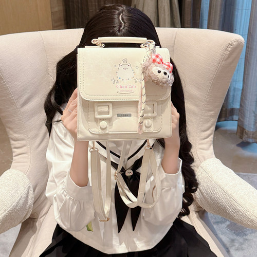 单肩斜挎包女日常百搭校园lolita