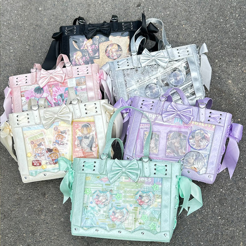 呜咚原创痛包通勤女【海浪乐章】