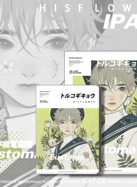 猫泽之岛原创/洋桔梗ipad2018 9.7/pro10.5寸/air123mini45保护壳