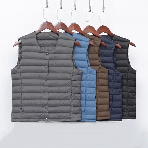 秋冬季新款大衣伴侣内穿搭羽绒马甲男内胆轻薄背心保暖轻便小坎肩