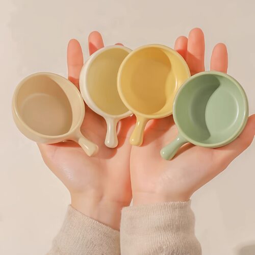 日式手柄碟蘸料碟迷你调味碟