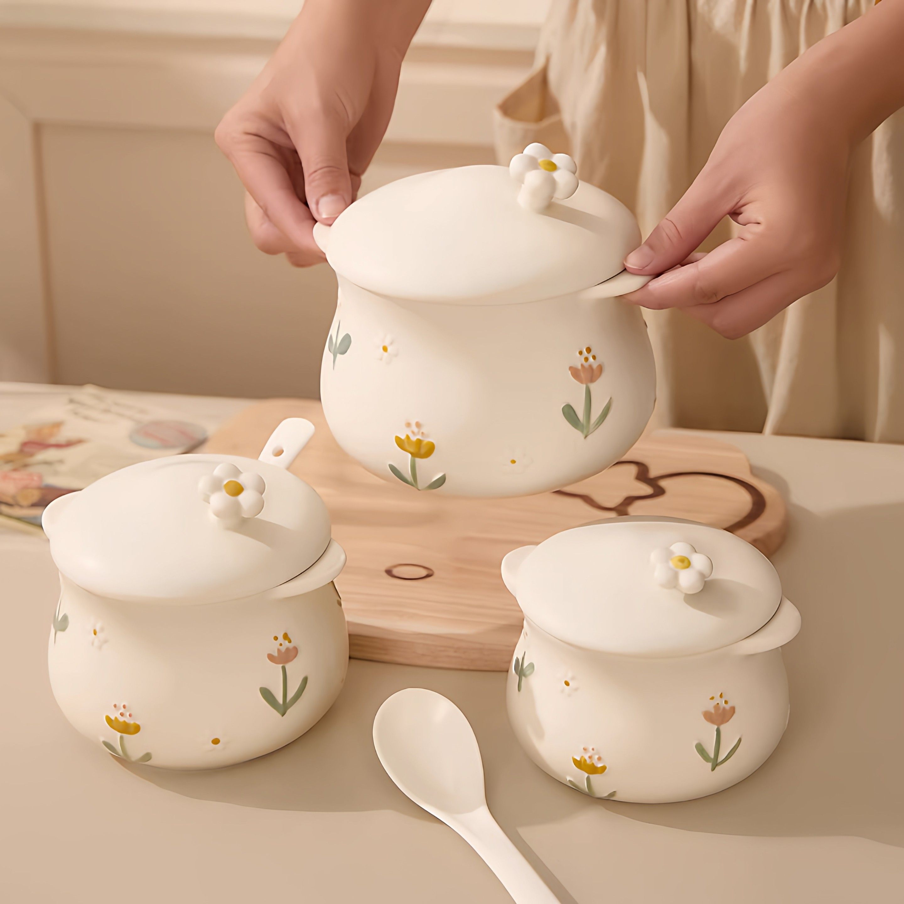 陶瓷猪油罐带盖油壶家用调味罐调料罐耐高温辣椒油专用罐装油容器,厨房/烹饪用具,猪油罐,淘宝优惠券,粉丝福利购,淘宝优惠卷