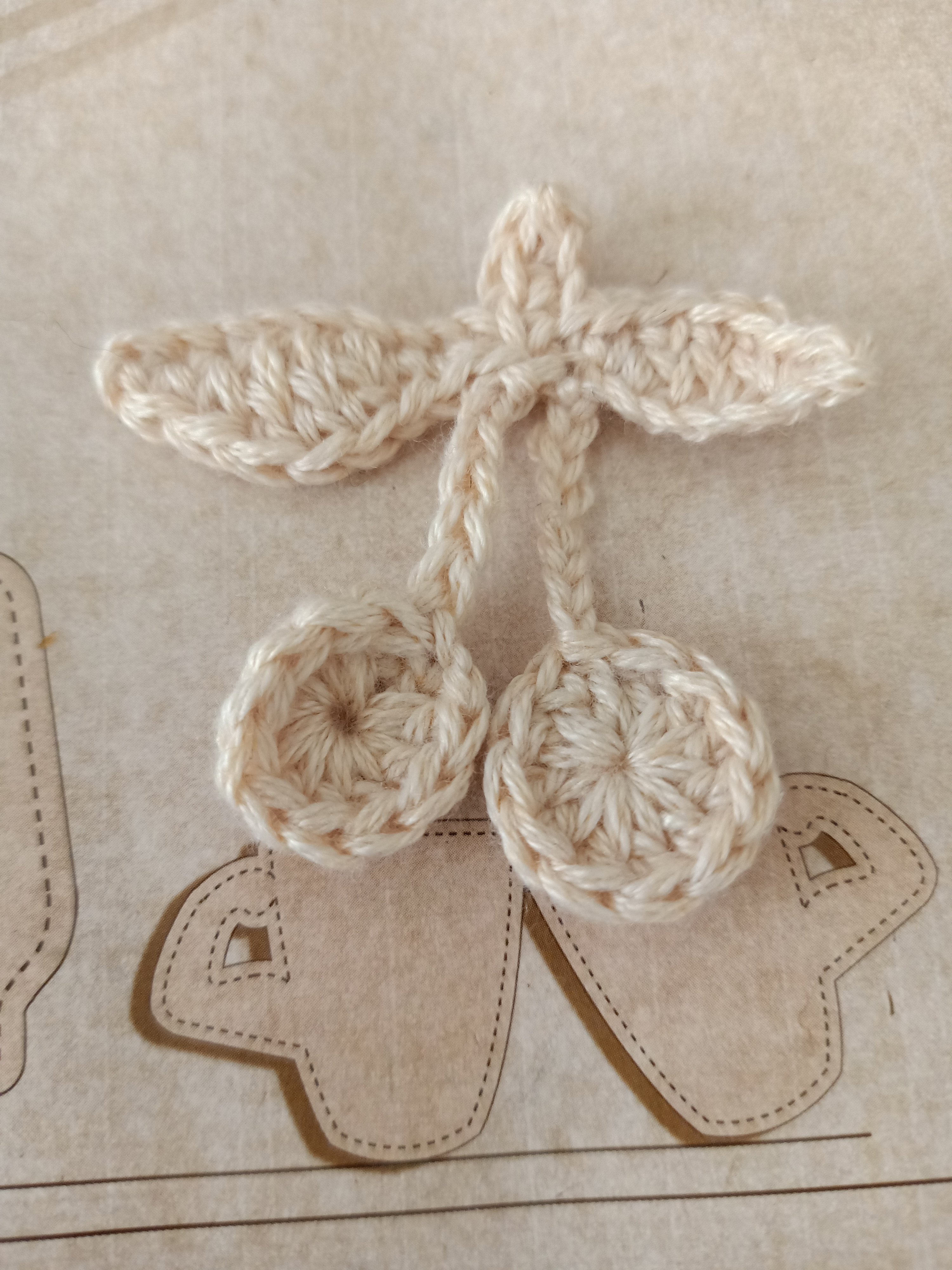 毛线小花朵勾花饰品毛衣钩花diy