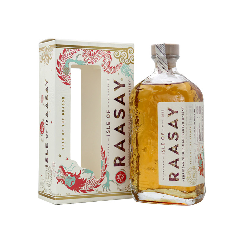 拉塞岛龙年限量版单一麦芽威士忌700ml英国原装进口洋酒烈酒