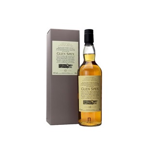 格兰司佩12年斯佩塞单一麦芽苏格兰威士忌英国原装进口洋酒700ml