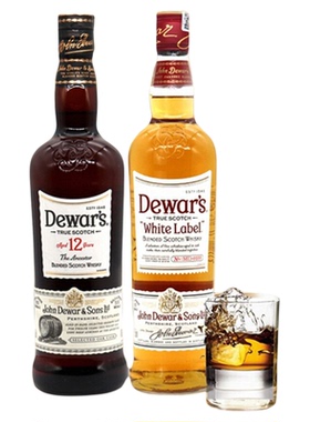 Dewar帝王白牌12年15年调配苏格兰进口威士忌调酒洋酒烈酒正品