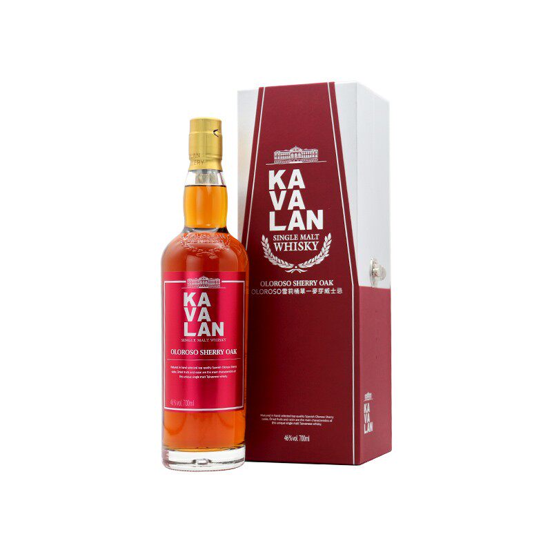 金车噶玛兰OLOROSO雪莉桶单一麦芽威士忌700ml中国台湾蒸馏酒