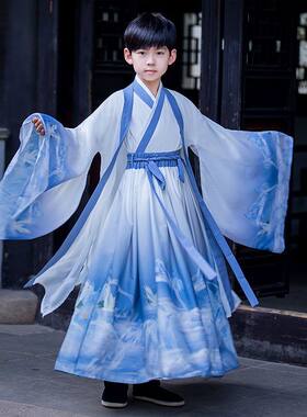 薄款春夏男女印花书童