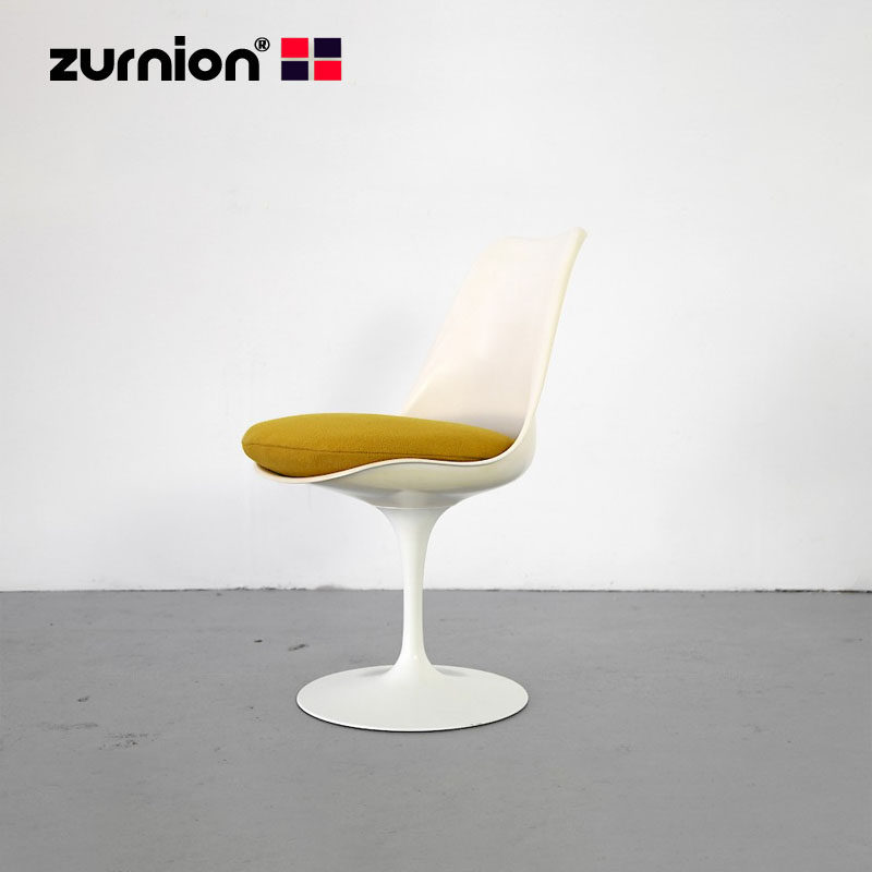 zurnion经典设计师家具tulip chair精品郁金香椅玻璃钢休闲餐椅