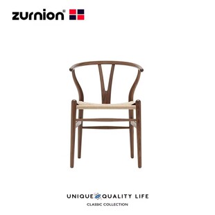 中式实木设计师家具wishbone chair 经典Y椅北美胡桃原木叉骨餐椅