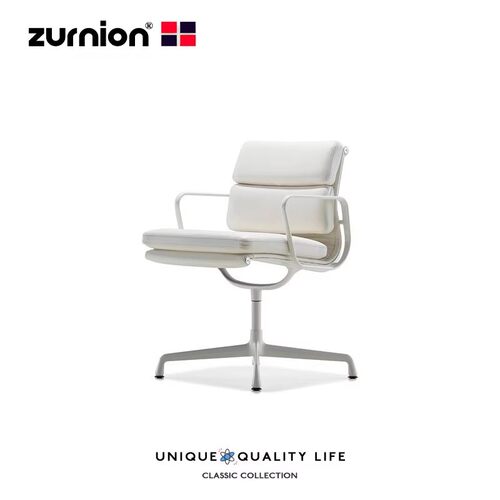 办公设计师家具eames side chair伊姆斯软包会议洽谈椅精品现代