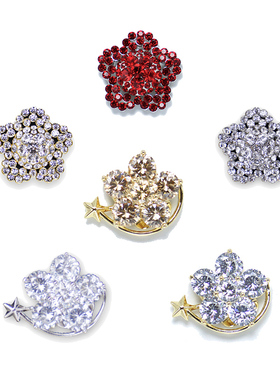 Popits人字拖专用配饰五瓣花系列