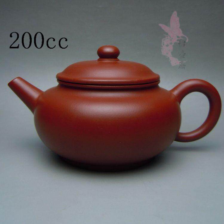 宜兴紫砂紫砂壶紫砂茶壶茶具原矿朱泥大红袍【圆桂】好功好料