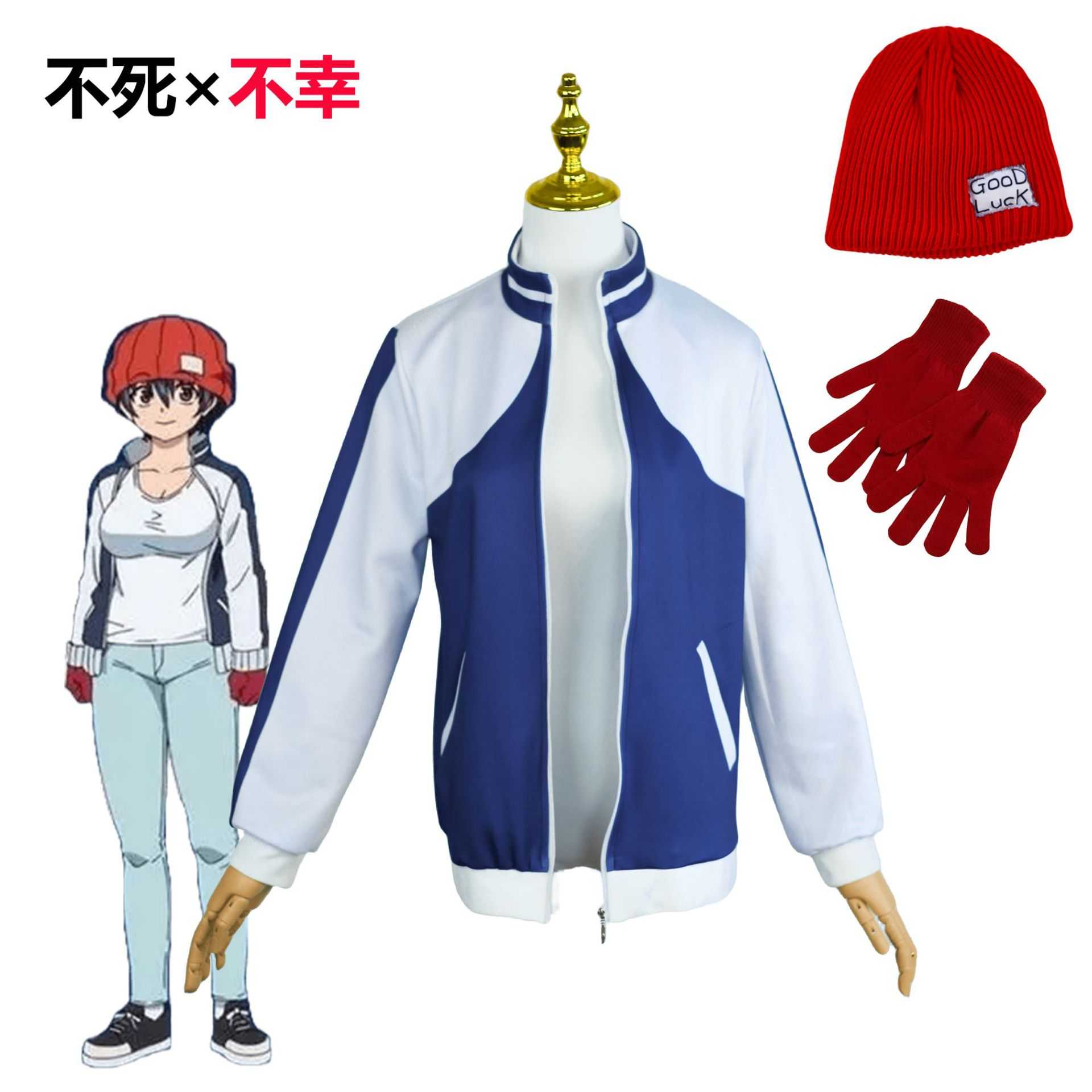 日漫不死不幸女主出云风子cos外套男主安迪二次元衣服 cosplay