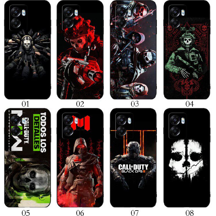 使命召唤 适用iQOO Z8/Z6/Neo6 SE/Z7/U5/11 Pro/11S/10/9/8/Neo8/Neo7/红米 12/12R/realme V30t/手机壳