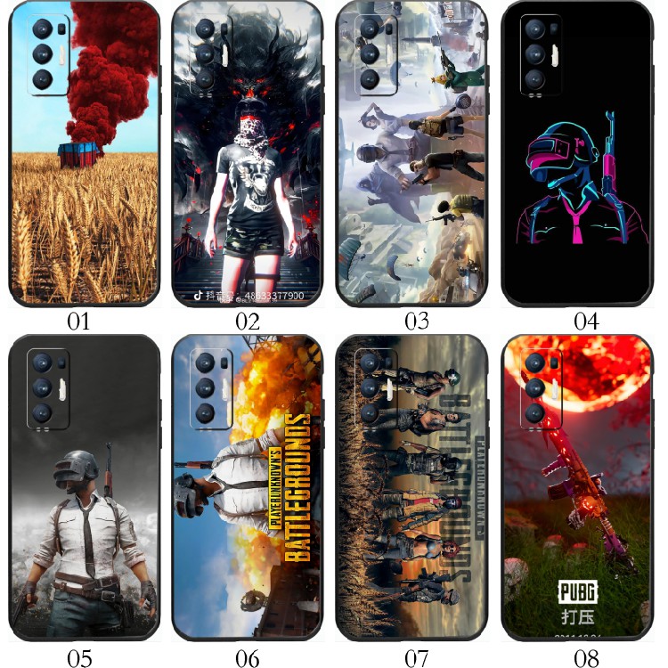 PUBG 适用 realme GT/闪速版/Neo/大师探索版/2T/一加 9/Pro/9R/RT/8T/Ace 2V/魅族18/Neo5 SE手机壳