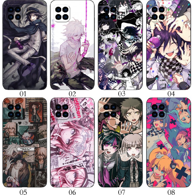 弹丸论破 适用 华为 nova8 SE/红米Note 13/7i/6/Pro+/K70/10A/9C/小米11/13/14/青春10/realme Q手机壳
