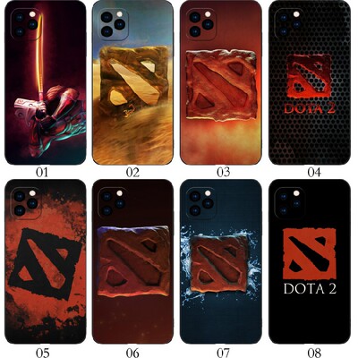 dota2游戏 适用iPhone苹果 15/12 mini/13 Pro/14 Max/11/Plus/XS/XR/X/8/7/6/5/红米Note 12/12R/12C手机壳
