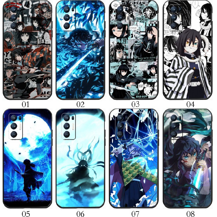 鬼灭之刃 适用 红米 Note 9 4G/K50 至尊/10 pro/Note 11 SE/K60/realme V5/x7/V15/Q2/Q3/手机壳