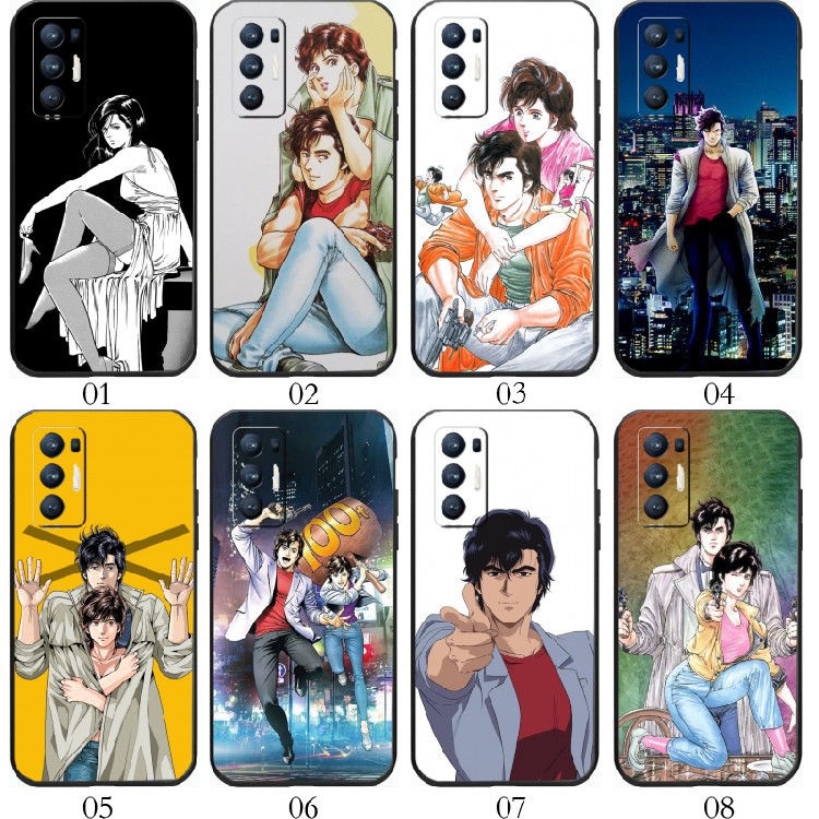 城市猎人 适用 realme GT/闪速版/Neo/大师探索版/2T/一加 9/Pro/9R/RT/8T/Ace 2V/魅族18/Neo5 SE手机壳