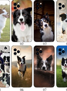 边牧 适用iPhone苹果 15/12 mini/13 Pro/14 Max/11/Plus/XS/XR/X/8/7/6/5/红米Note 12/12R/12C手机壳