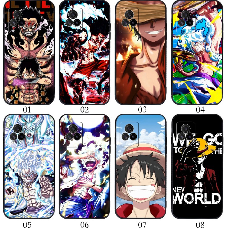 海贼王路飞 适用vivo?Y31s/S7/X60/Y52s/S9/iQOO 7/U3/红米 K60E/K50 Pro/K40S/Civi 1S手机壳