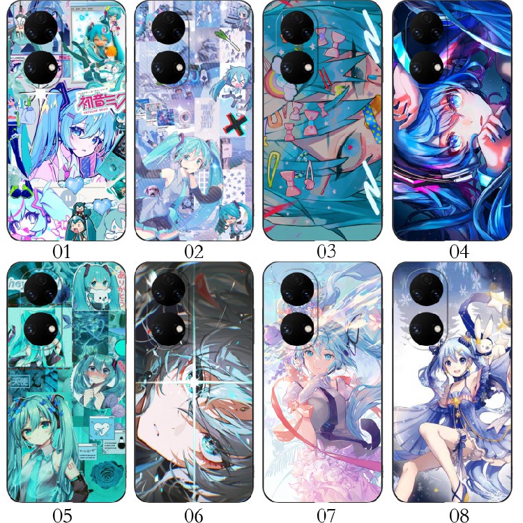初音未来 适用 华为 nova 11 SE/60/荣耀50/9 Pro/70/X40i/畅玩40 Plus/40C/30/Paly7T Pro/iQOO Z7i手机壳